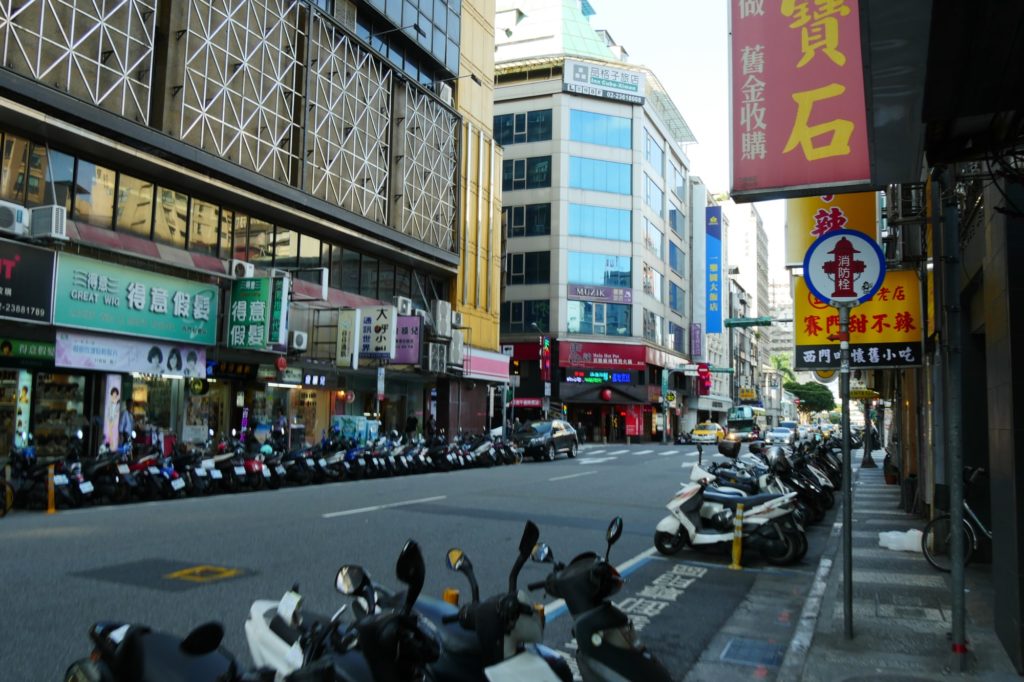 台湾西門町 様子